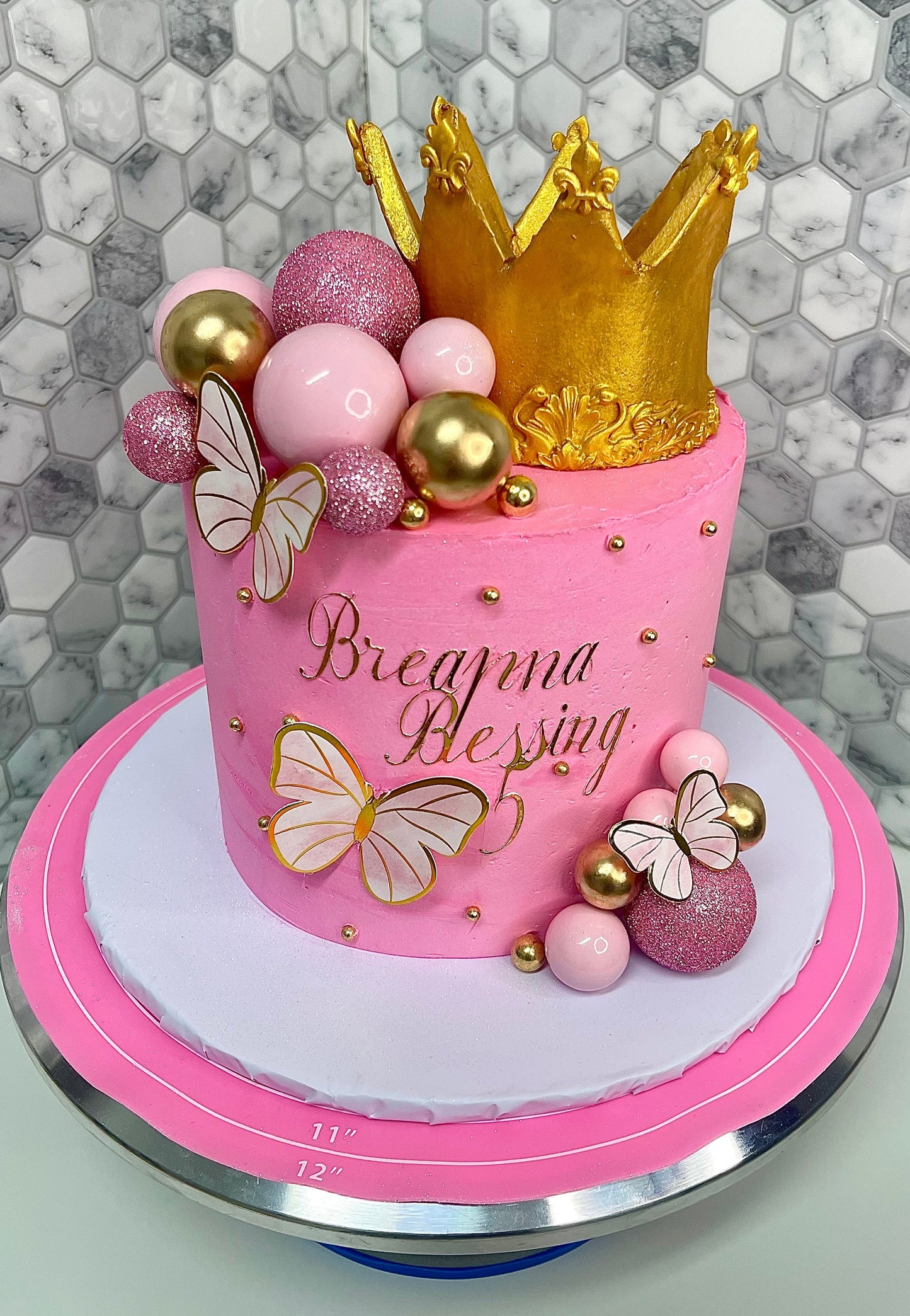 Crowned in Grace Cake