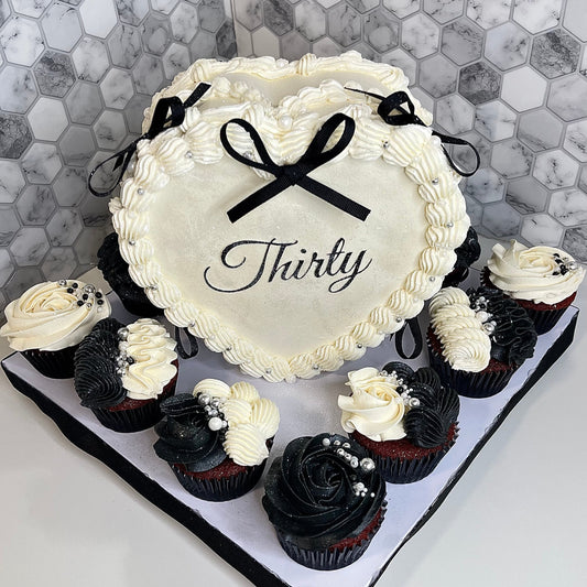 Upright Heart Cake